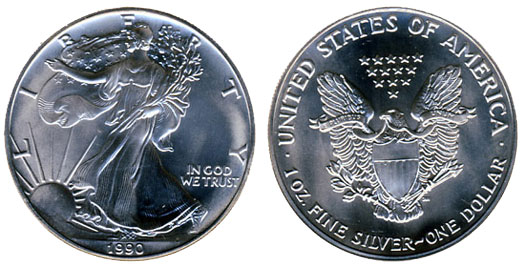 1990 American Silver Eagle Silver Eagle Guide